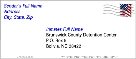 Inmate Mail Envelope